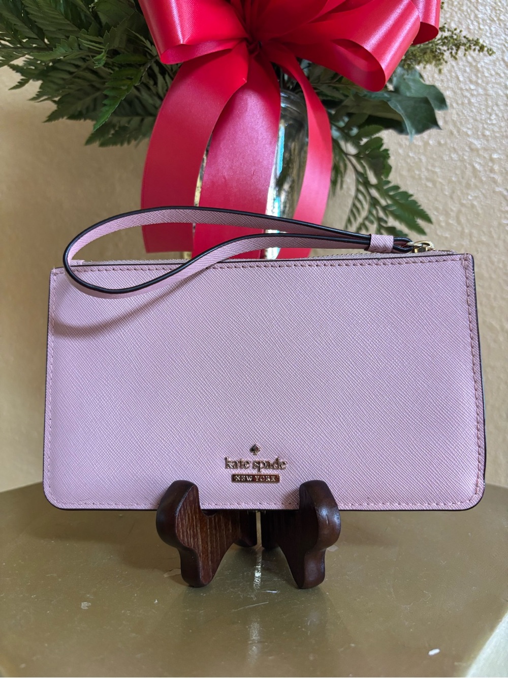 Kate Spade Pink Wristlet NWOT